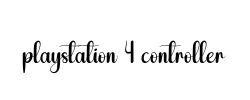 playstation 4 controller - logo